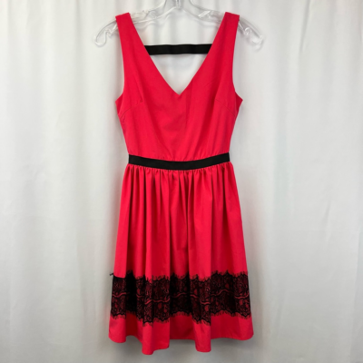 red v neck fit and flare dress Buy Lipsy Burgundy Red V-Neck Burnout Fit And Flare Midi Dress from Next USA