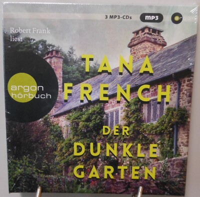 Hörbuch Thriller Tana French 3x MP3 CD Der dunkle Garten 17 Std Spannung #T1392