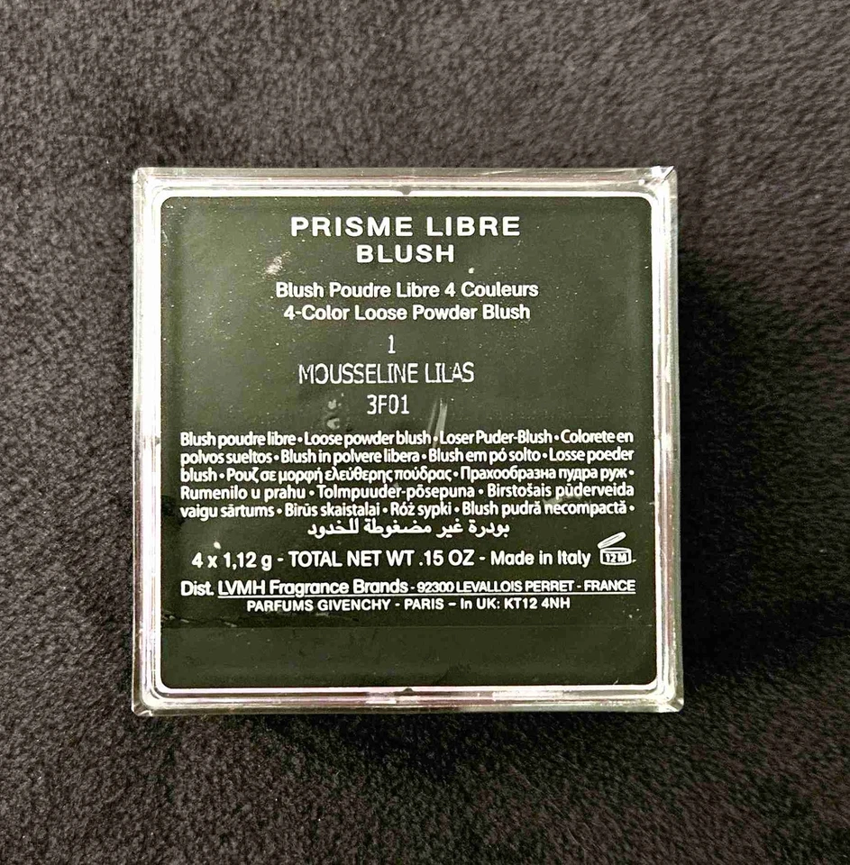 NWT Givenchy Prismissime Compact Powder 4 Colors Mousseline Lilas Makeup Shade 1 - Image 2 of 4