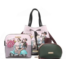 Colorful Beautiful Design Youth Bag with 3 Sets