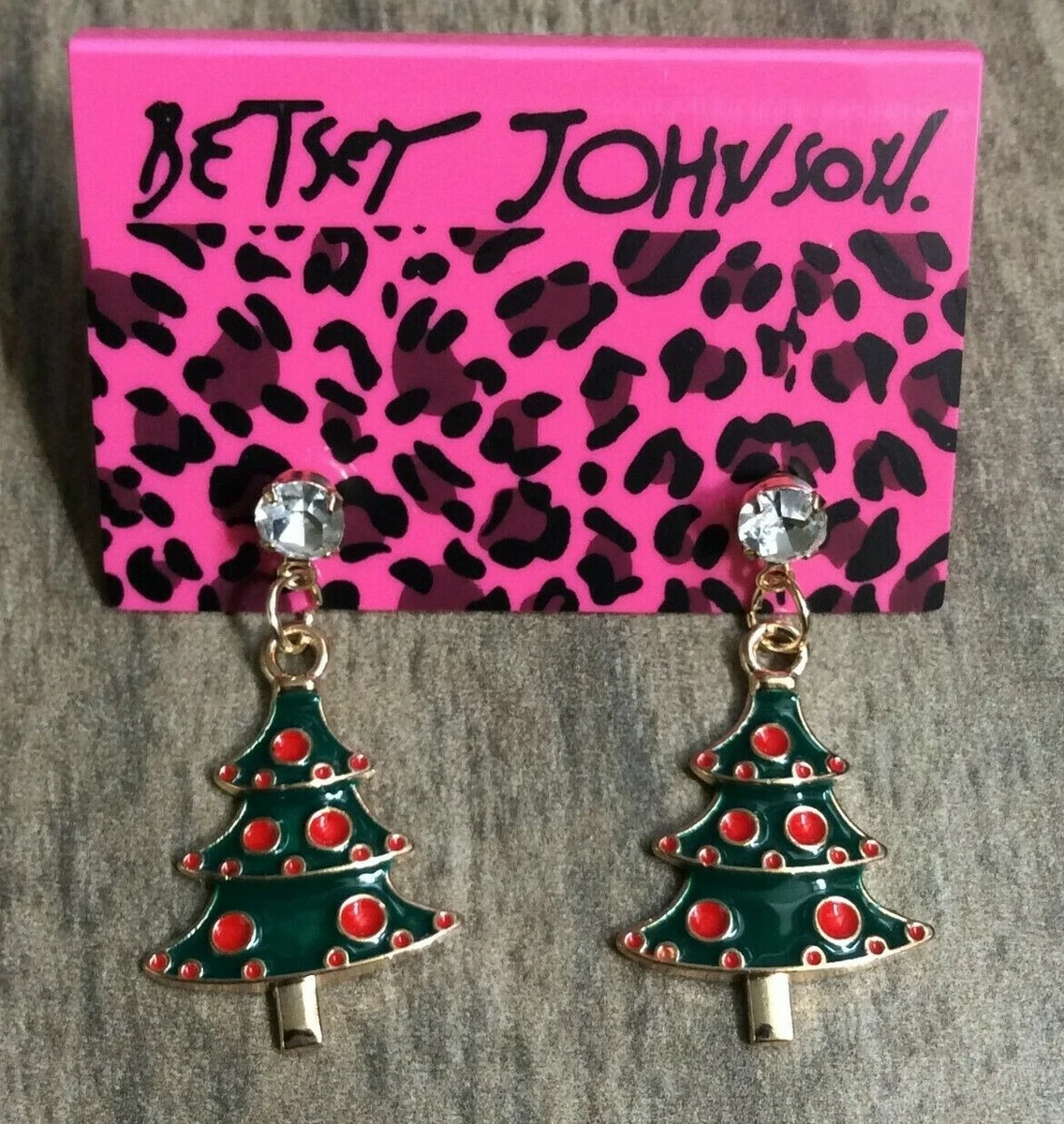 Betsey johnson hotsell christmas jewelry
