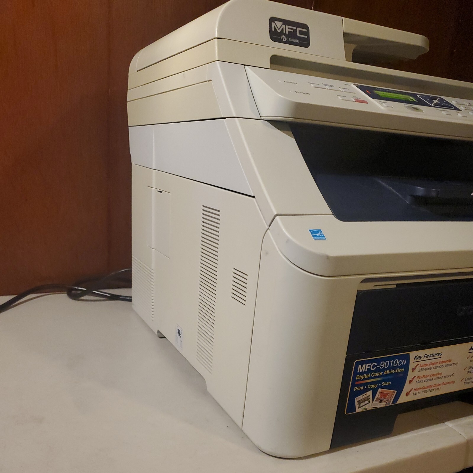 NO TONER Brother MFC9010CN Color Laser AllinOne Printer READ NOTES 8