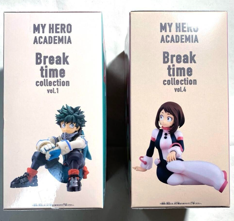 My Hero Academia Izuku Midoriya Ochako Uraraka Figure set Break