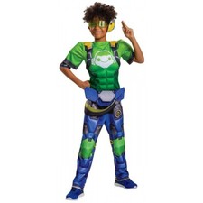 Lucio Costume Overwatch Halloween Fancy Dress Size Medium 7-8 New
