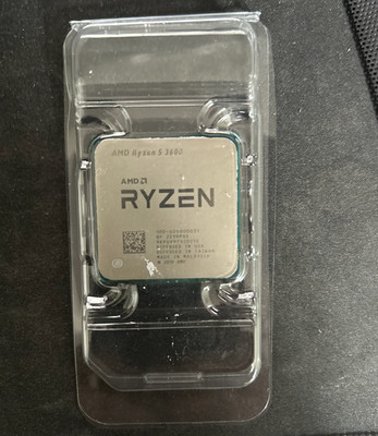 AMD Ryzen 5 3600 Processor (3.6GHz, 6 Cores, Socket AM4) - 100-100000031BOX