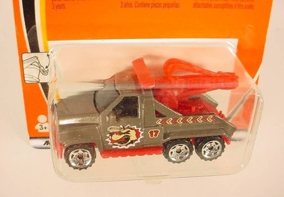 MATCHBOX # 17 CHARCOAL TOW TRUCK WRECKER TRUCK KING TOW MB11-I8