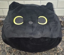 Soft Cozy Black Cat Plush Pillow Charming Perfect for Home Decor and Kids Gift