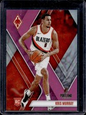 2023-24 Panini Phoenix Kris Murray RC Pink Rookie #/175 Trail Blazers
