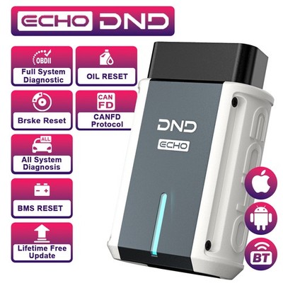 Car OBD2 Scanner Full System Bluetooth Diagnostic Tool Active Test BMS OIL Brake