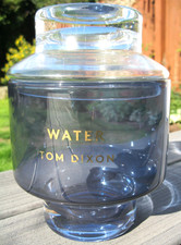 Image of Tom Dixon Elements- Large 22cm Blue "Water" Lidded Candle Holder/Canister *NEW*
