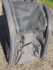 Top Paw Gray Medium Pet Carrier Backpack for Dog/Cat Lightweight