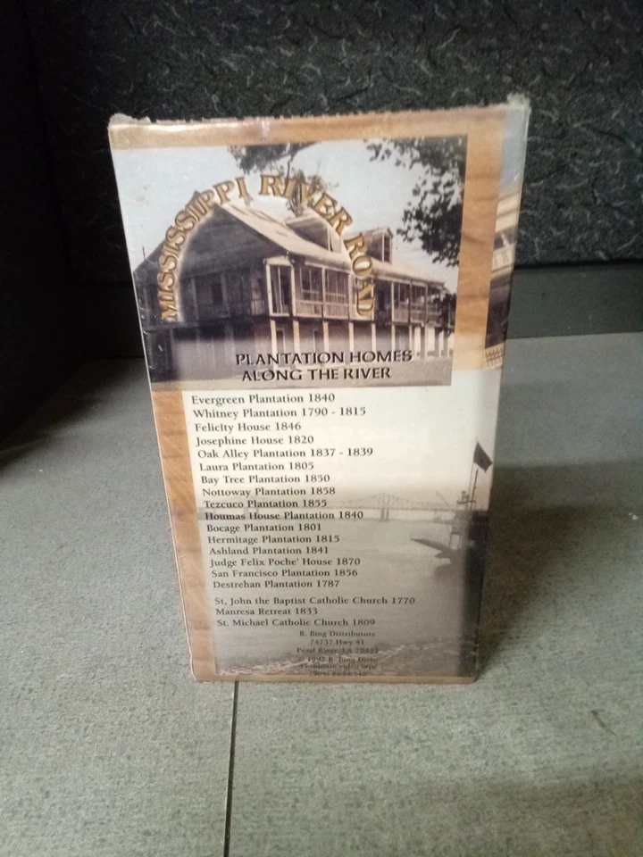 Mississippi River Road Plantation Tour VHS Sealed - Image 2 of 4