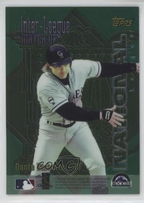 1997 Topps Inter-League Match-Ups Dante Bichette Ken Griffey Jr #ILM3 HOF