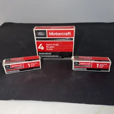 6 Piece MOTORCRAFT SPARK PLUGS SP431 BSF82C NEW