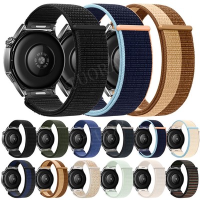 Sport Nylon Strap Band For Huawei Watch GT 5 Pro 4 3 GT 2 2e 46mm Active 3 4 Pro