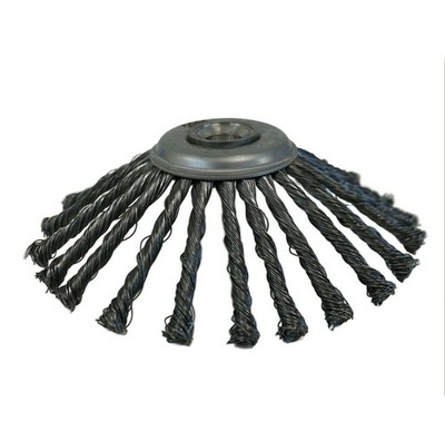 TIGER Unkrautbürste Zopfbürste - für AKKU Rasentrimmer Motorsensen  bis 25,4 mm