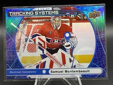 2025-26 Upper Deck #TS-15 Samuel Montembeault Tracking Systems