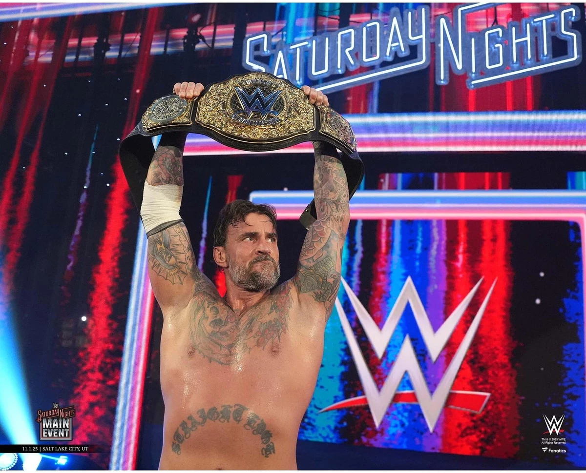 CM Punk WWE Wrestling Original Autographed Photos for sale | eBay