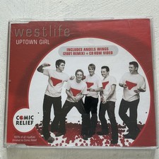 Westlife Enhanced CD Single Uptown Girl 2001 Great Condition EX