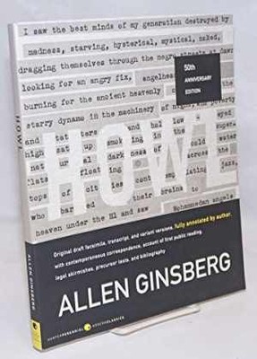 Howl: Original Draft Facsimile, - Paperback, by Ginsberg Allen - Good