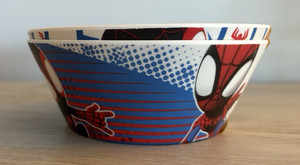 ZAK Spider Man Marvel 2 Bowls Melamine Spidey & Amazing Friends Melamine