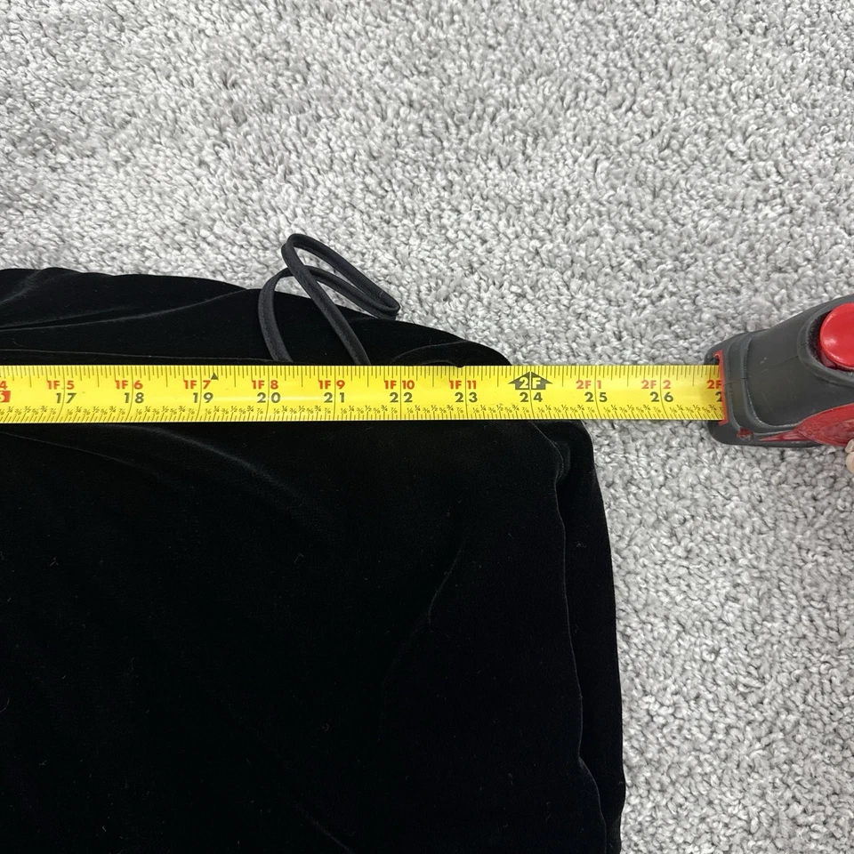 Vestido de Terciopelo Tahari Años 90 De Colección Para Mujer 12 Cachichos Formal Evento Seda Drapeado Gala Foto 3 de 4