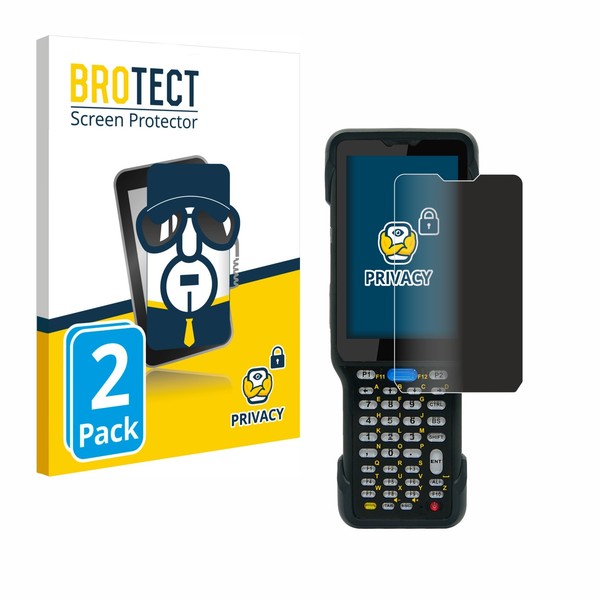 2X Blickschutz Folie FüR Unitech HT730 Displayschutz Privacy-image