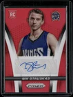 2014-15 Panini Prizm #10 Nik Stauskas Rookie Autographs Prizms Red #/199