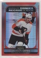 2021 O-Pee-Chee Platinum Marquee Rookies Red Prism /199 Jackson Cates #257 4a0