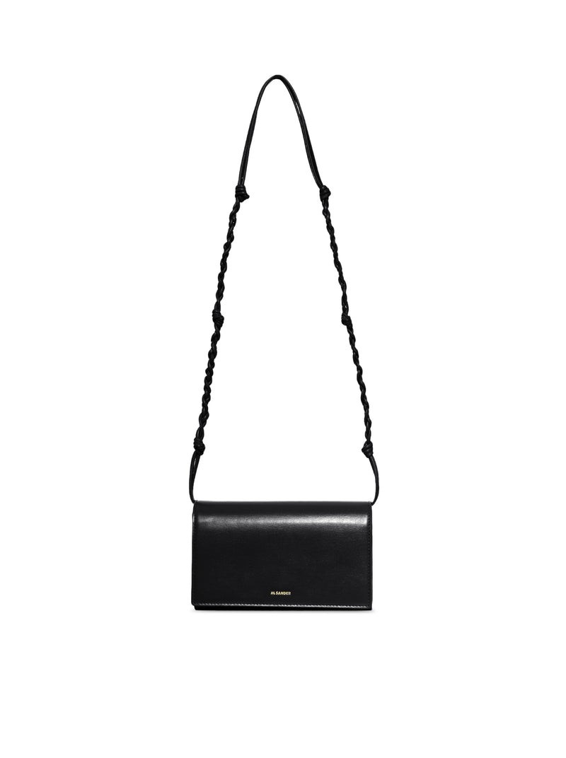 バッグ JIL SANDER TANGLE LEATHER SHOULDER BAG JIL SANDER Tangle Black Leather Shoulder Bag New And Authentic | eBay