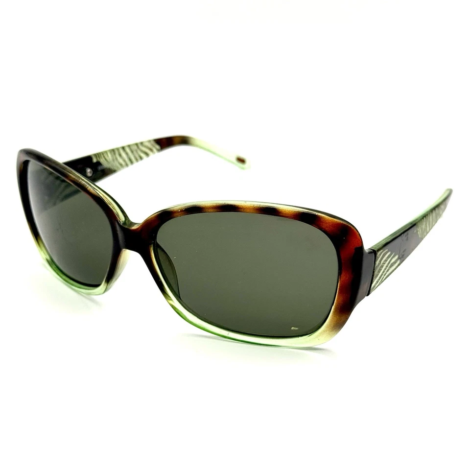 Relic Eisley Oval Sunglasses WS4260 Designer Etched Brown & Green Frame Lenses - Image 4 of 4