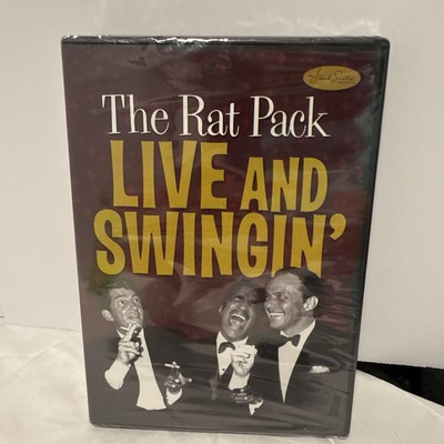 The Rat Pack Live and Swingin' DVD Frank Sinatra Dean Martin Sammy Davis  Sealed
