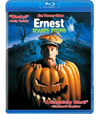 Ernest Scared Stupid Blu-ray PG Comedy Jim Varney John Cherry *RARE*