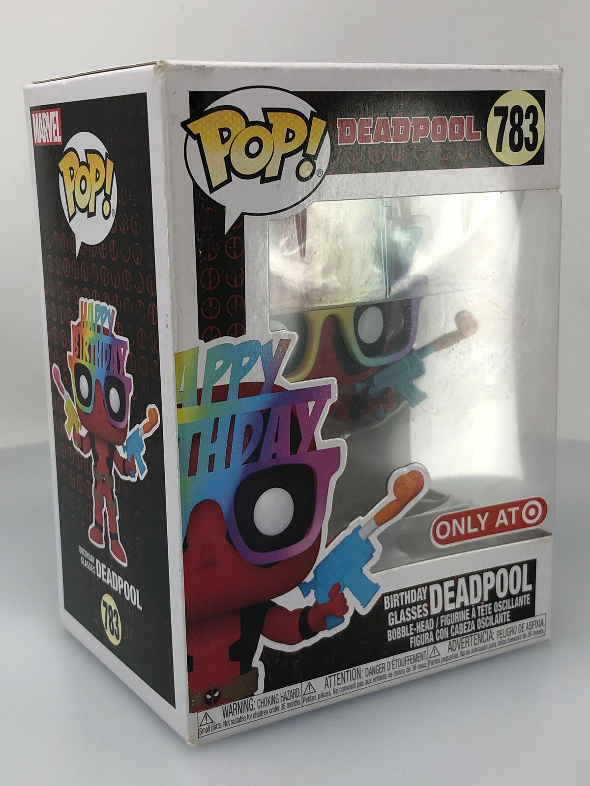 Funko Pop Deadpool 783 Special Edition Feliz Cumpleaños