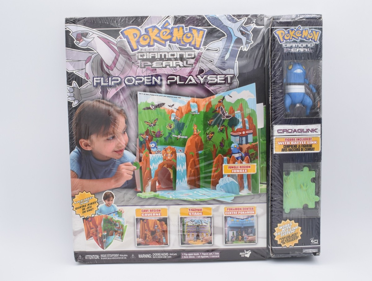 POKEMON | DIAMOND AND PEARL | FLIP OPEN PLAYSET | CROAGUNK