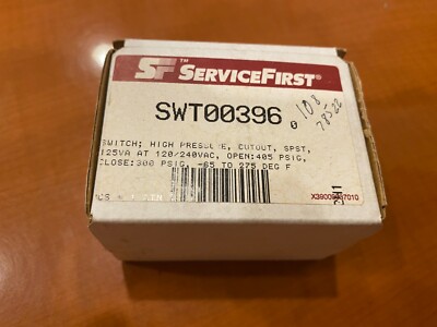 ServiceFirst SWT00396 SWITCH HIGH PRESSURE 
