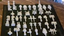 Sample Weapon Pack #5, For 1/64 scale cars 40 items