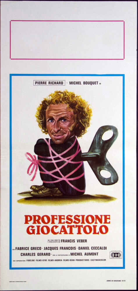 Locandina originale film Professione... giocattolo (1976) - Regia di Francis Veber
