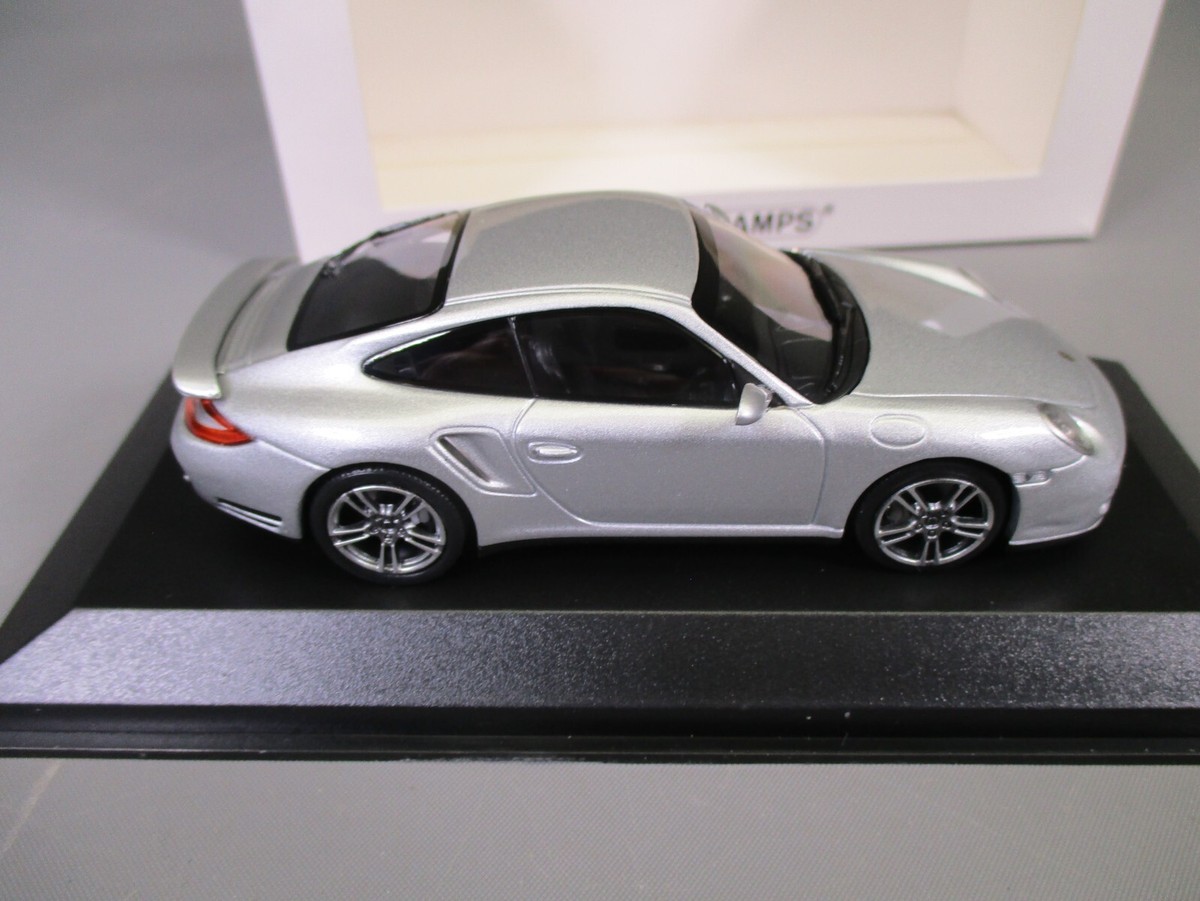 Modèle réduit Porsche 911 Turbo – 2009 – Jaune 1/43 | Minichamps