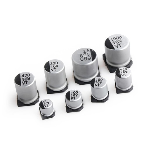 Condensador electrolítico de aluminio de parche de 16 V SMD 10/22/33/47/100/150/220/330-1000UF - Imagen 5 de 18