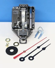TAKANE Quartz Battery Clock Pendulum Movement ONLY 1 1/4" LONG SHAFT SPADE HANDS