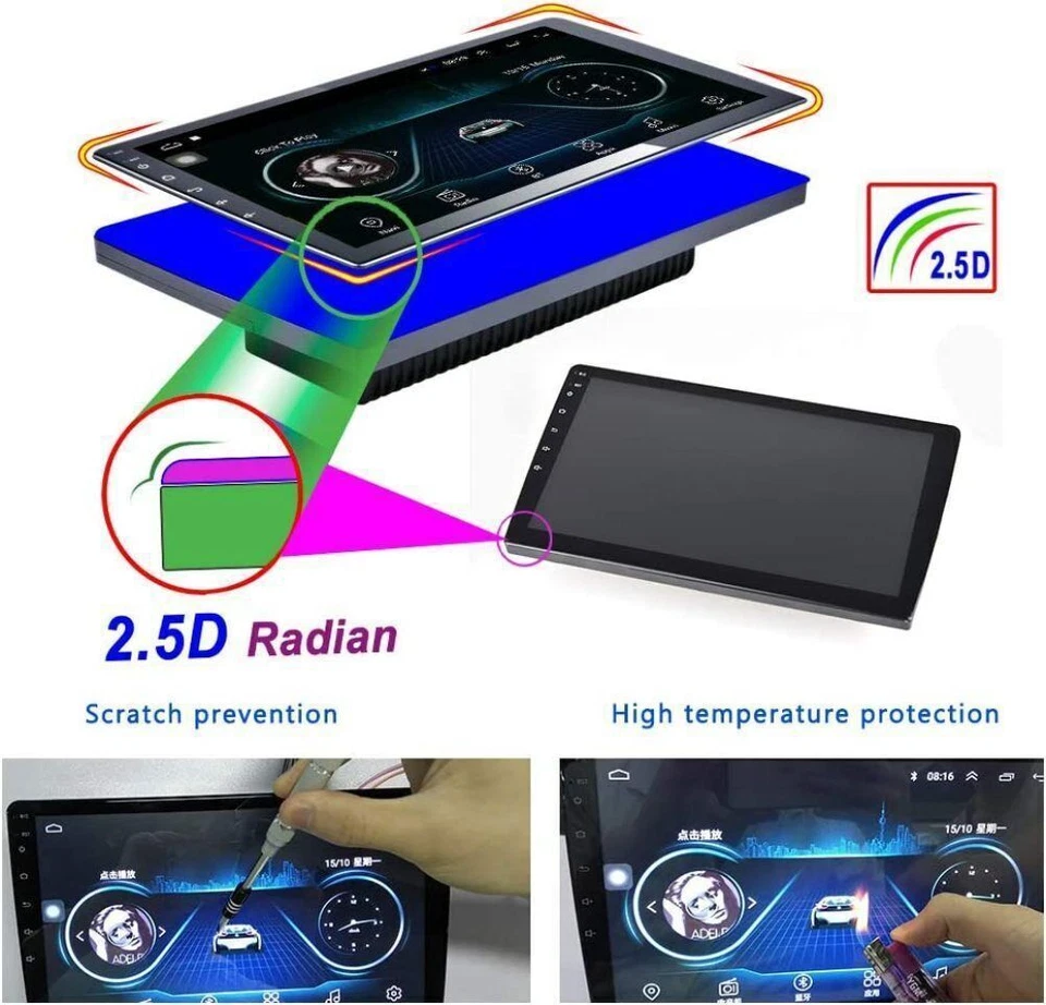REPRODUCTOR DE RADIO ESTÉREO PARA AUTOMÓVIL APPLE CARPLAY PARA NISSAN SENTRA SYLPHY 2013-2018 10,1" Foto 3 de 4