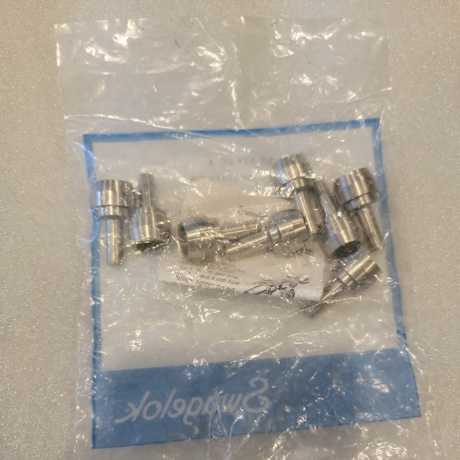 Joint De Tuyauterie Swagelok SS-811-PC - En Acier Inoxydable - Pour Raccords Haute Précision