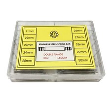 200PCS Long Strap Spring Bars Pin 21-25 26 27 28 29 30mm Pins Repair Watch Parts