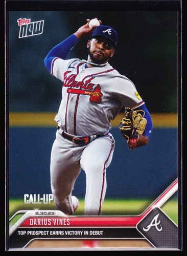 2023 Topps Now 790 Darius Vines