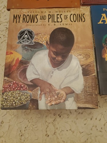African Children Picture Reading Book Lot Illustrated Collector Scott King Award - Picture 2 of 21