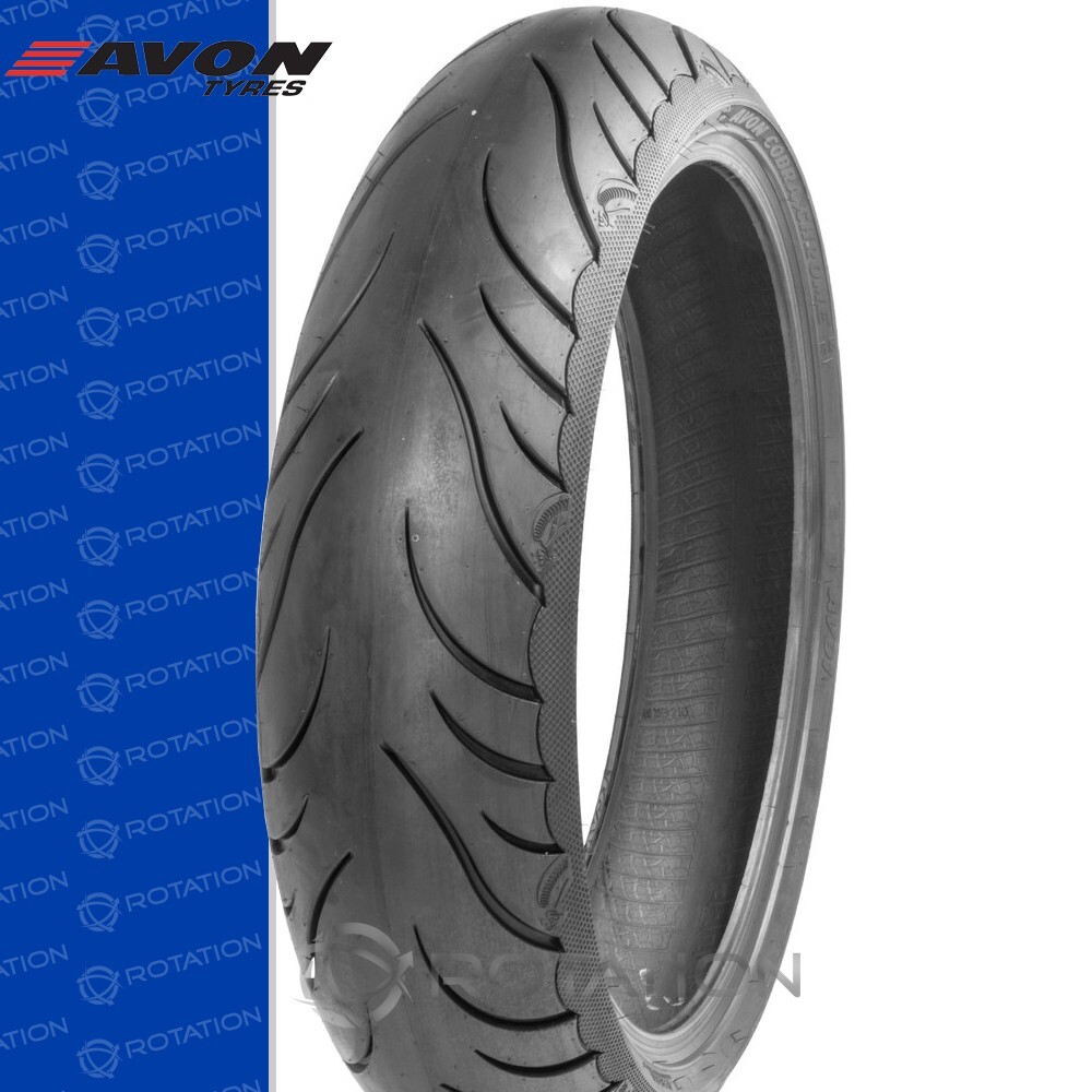 Avon Cobra Chrome Tire 180/50-23 Bulldog Fat Tire 1805023 IN STOCK