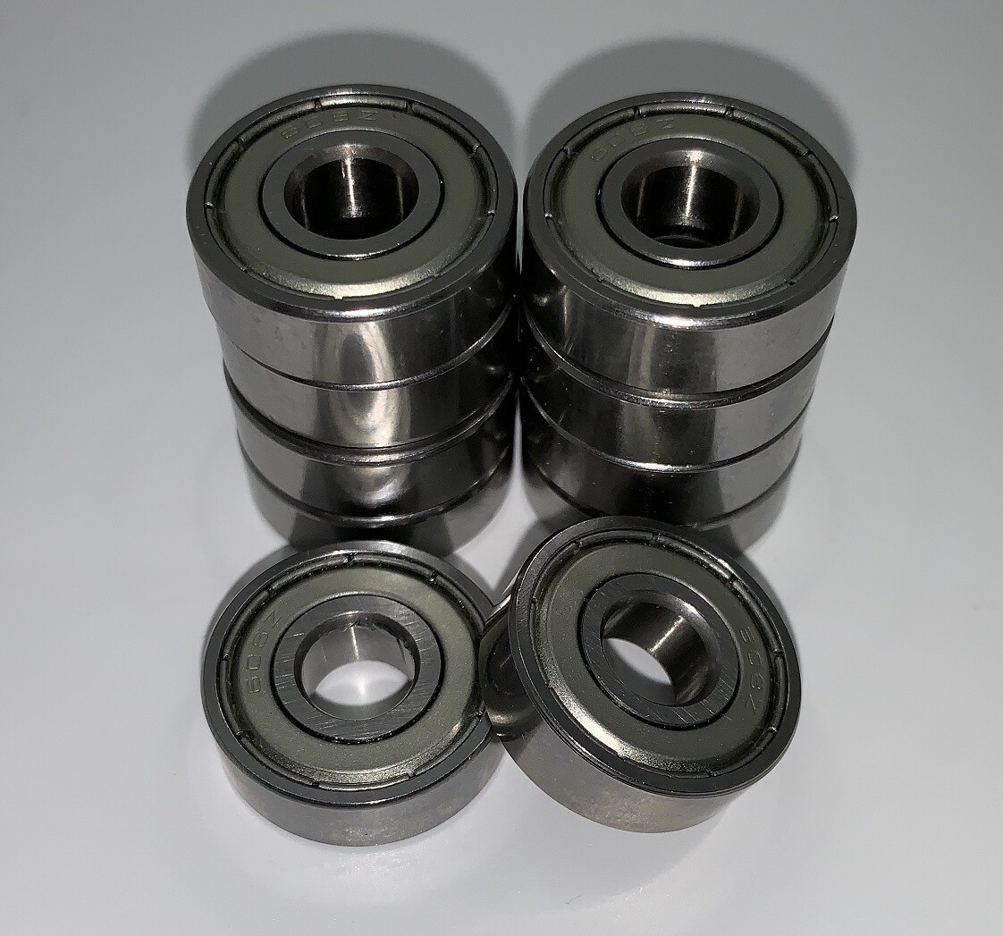 100 x 608ZZ Premium 2 Metal Shielded Ball Bearing 22mm x 8mm x 7mm ZZ