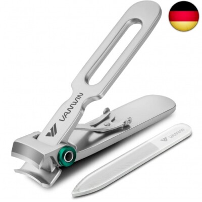 VANWIN Nagelknipser für Dicke Nägel, 16 mm Wide Kieferöffnung Übergroßer Zehe