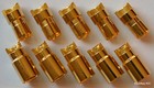 5 Male / 5 Female Polymax 6.0MM Gold Plated Bullet Connector Plugs - 160+ Amps